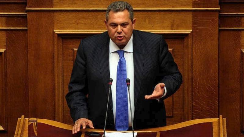 Καμμένος: Απαιτούμε σεβασμό στο διεθνές δίκαιο, στη Συμμαχία και στα συμφωνηθέντα