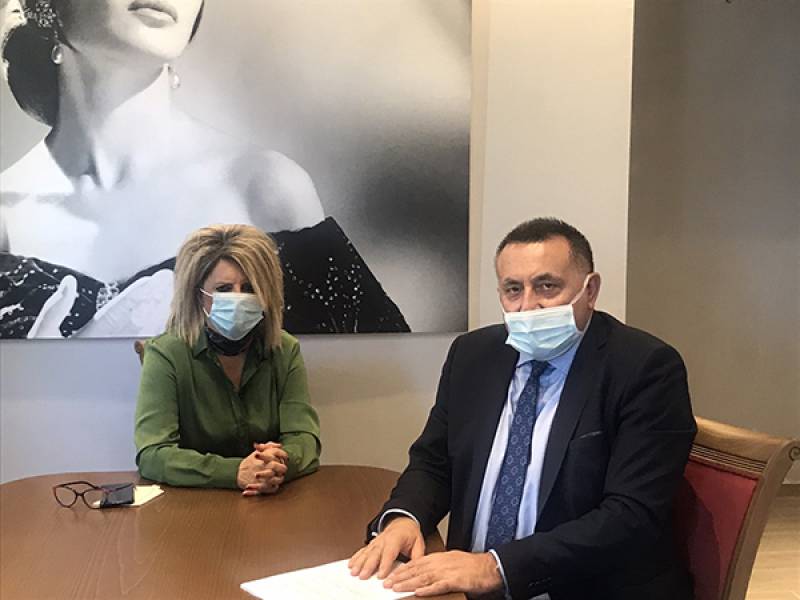 Δήμος Οιχαλίας: Συνάντηση Γεωργακοπούλου - Χαλβατσιώτη για τον κορονοϊό