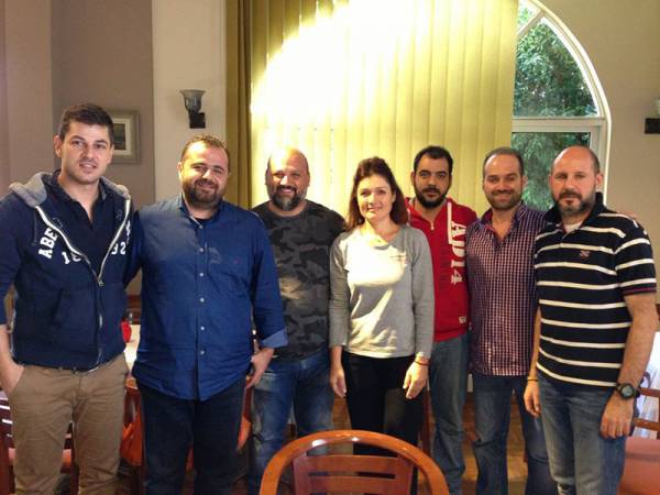 Ο Δημήτρης Αβδάλας πρόεδρος του Εμπορικού Συλλόγου Κυπαρισσίας