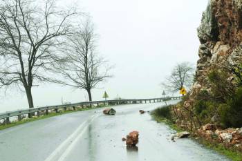Δημοπρασία για προστασία από τα βράχια στον Ταΰγετο