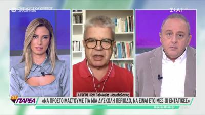 Γώγος: Η περιοχή που ανησυχεί - Τι είπε για αντιεμβολιαστές, 3η δόση, πορεία κορονοϊού (Βίντεο)
