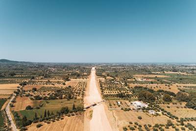 Έτοιμο εντός του 2025 το νέο τμήμα της Ολυμπίας Οδού Πάτρα-Πύργος