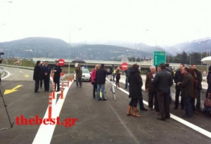 Aνοιξε ο κόμβος Εγλυκάδας στην Περιμετρική της Πάτρας