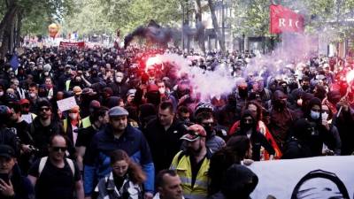 Παρίσι: Επεισόδια στη διαδήλωση για την Πρωτομαγιά