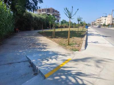 Καλαμάτα: Ολοκληρώνεται το νέο πάρκο τσέπης στην οδό Χρυσανθέμων