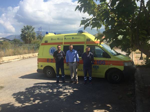 Ο Χρονάς για έλλειψη ασθενοφόρου στα Φιλιατρά