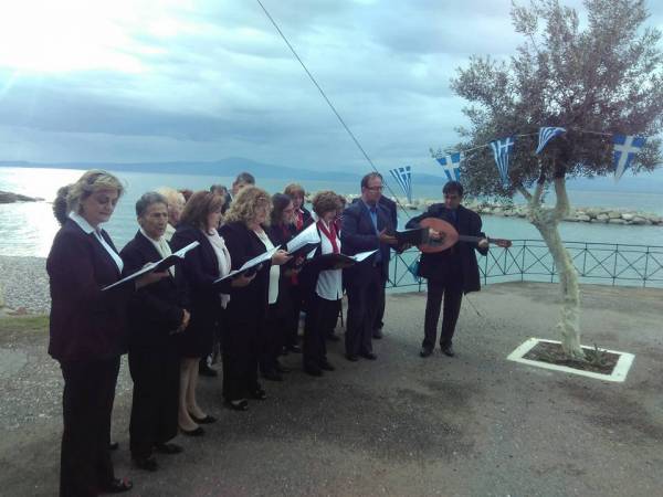 Εορτασμός για την 28η Οκτωβρίου στη Μικρή Μαντίνεια