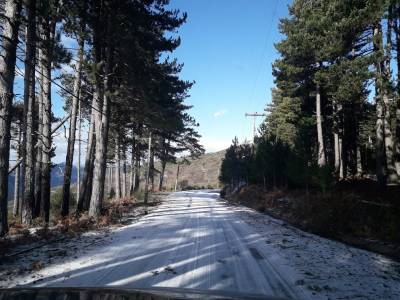 Με χιονοπόλεμο γιόρτασαν τα Θεοφάνια στον Ταΰγετο (φωτογραφίες)