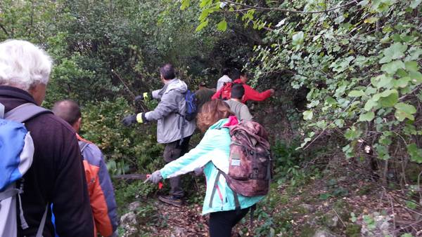 Καθάρισαν καλντερίμι στη Βέργα