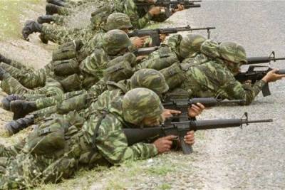 Ασκηση στο πεδίο βολής Καλαμάτας