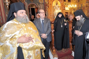 Ενθρόνιση ηγουμένης στη Μονή Προφήτη Ιωήλ