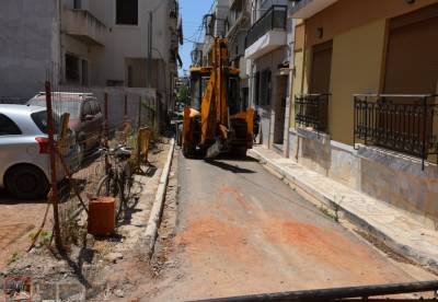 Συνεχίζεται η αντικατάσταση του δικτύου ύδρευσης στην Καλαμάτα
