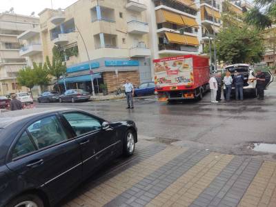 Καλαμάτα: Νέο τροχαίο στη διασταύρωση Φιλελλήνων και Πλάτωνος