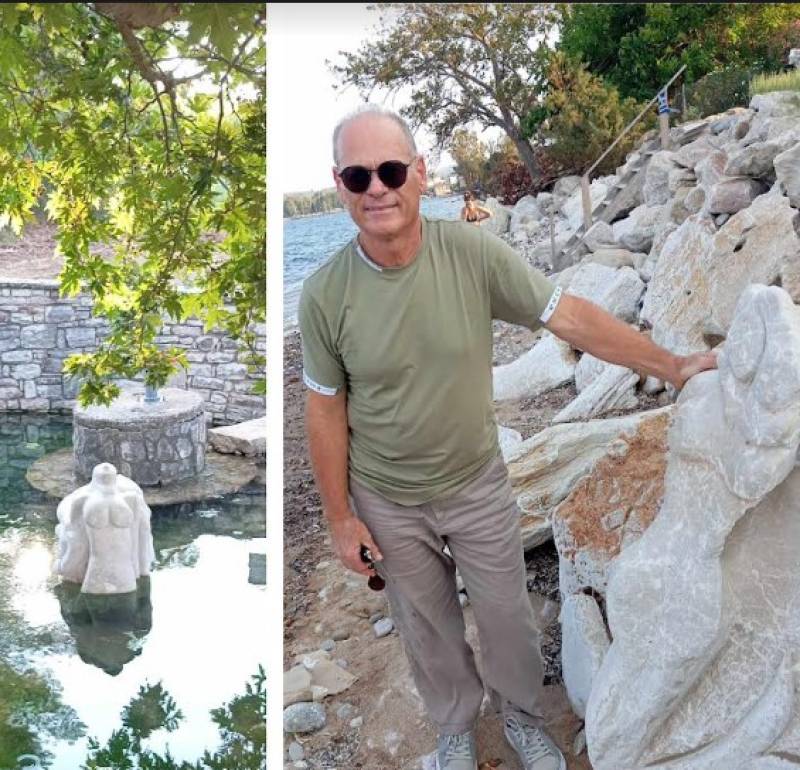 Εκθεση γλυπτικής και ζωγραφικής του Πέτρου Τσούση