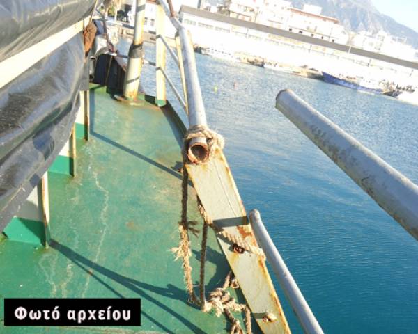 Απαγόρευση απόπλου πλοίου από το λιμάνι Καλαμάτας λόγω… ελλείψεων 