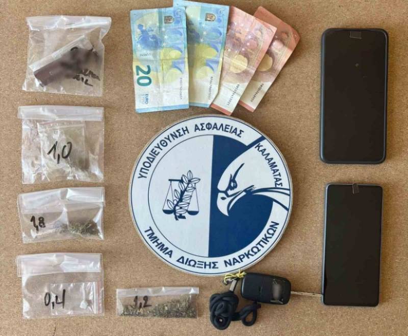 Προφυλακιστέος ο 40χρονος που διακινούσε χασίς και κοκαΐνη στην Καλαμάτα
