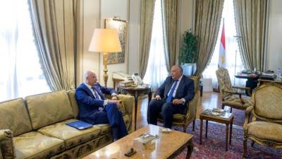 Αν. Μεσόγειος και Λιβύη στο επίκεντρο της συνάντησης Ν. Δένδια με τον Αιγύπτιο ΥΠΕΞ
