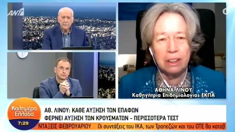Λινού: Ξεπέρασε το 4% ο δείκτης μεταδοτικότητας (Βίντεο)