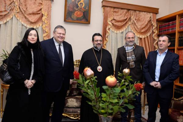 Στον Μητροπολίτη Μεσσηνίας ο Ευάγγελος Βενιζέλος