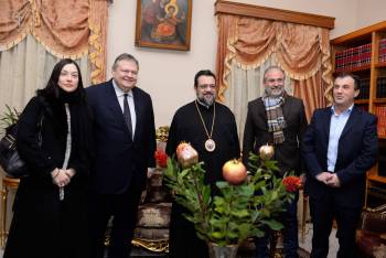 Στον Μητροπολίτη Μεσσηνίας ο Ευάγγελος Βενιζέλος