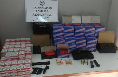 3.400 κροτίδες κατασχέθηκαν στο Άργος - Δύο συλλήψεις