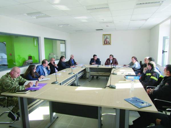 Η Πολιτική Προστασία προτεραιότητα στην πράξη