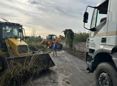 Αυτοψία Αναστασόπουλου σε αντιπλημμυρικά έργα