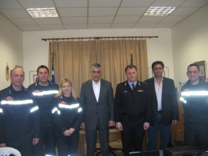 Συνεργασία Καφαντάρη με αξιωματικούς Πυροσβεστικής