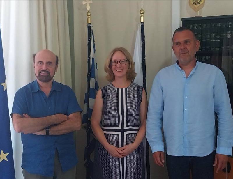 Η πρέσβειρα της Αυστρίας στην Καρδαμύλη