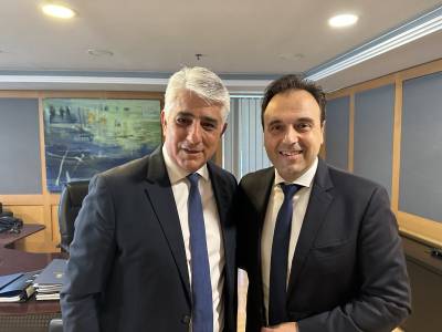 Στην παραλαβή καθηκόντων Παπαστεργίου ο Καφαντάρης