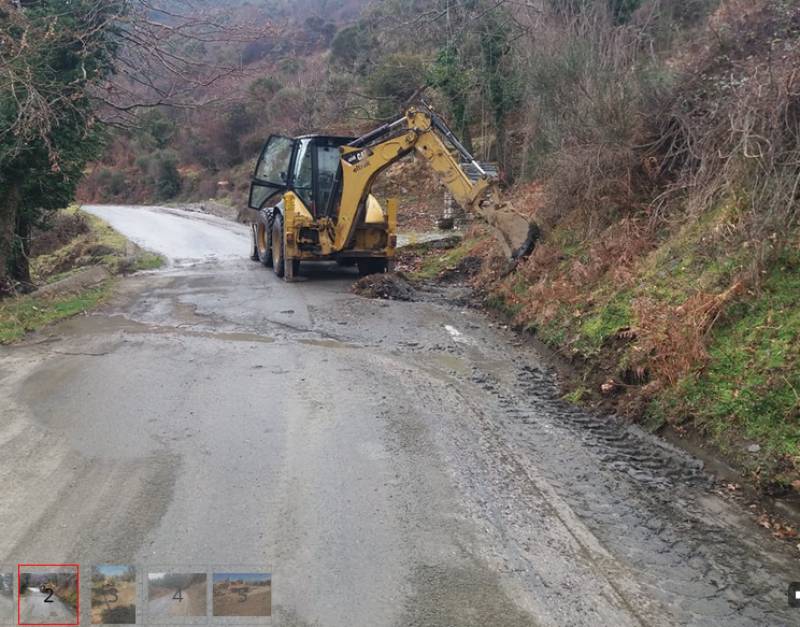 Εργασίες αγροτικής οδοποιίας στο Δήμο Καλαμάτας