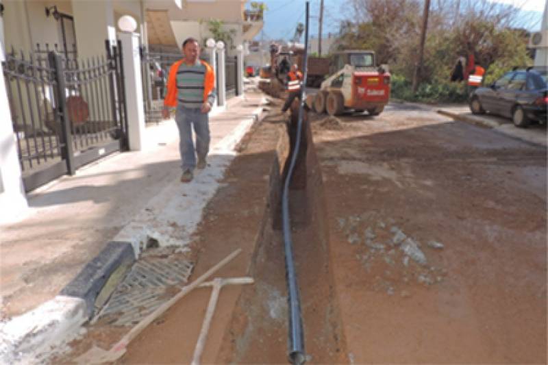 Αντικατάσταση αγωγών ύδρευσης σε χωριά της Καλαμάτας