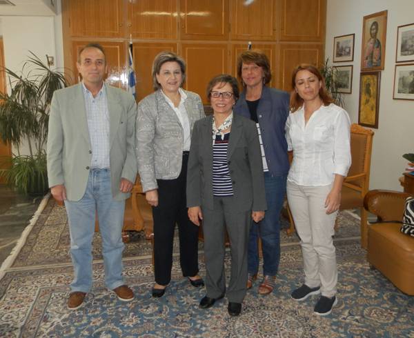 Οι Εθελοντές Μεσσήνης στην αντιπεριφερειάρχη