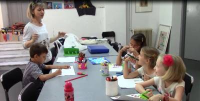 Παιδικές ζωγραφιές στο “Μουσείο Τάκη Κατσουλίδη” στη Μεσσήνη (βίντεο)