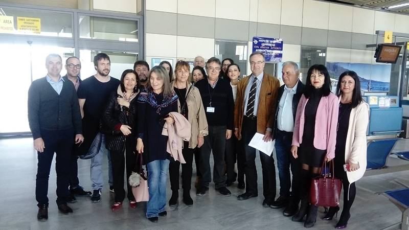 Συνάντηση Κοσμόπουλου με τον αερολιμενάρχη Καλαμάτας