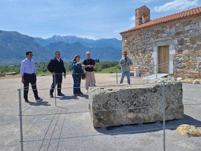 Σπάρτη: Επισκέψιμο για το κοινό το Ιερό του Αμυκλαίου Απόλλωνα