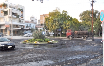 Ξεκίνησε ασφαλτόστρωση χθες στην οδό Ψαρών