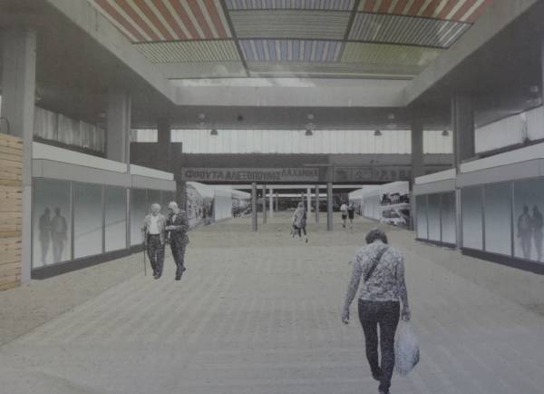 Προχωρά η ανακατασκευή της Κεντρικής Αγοράς Καλαμάτας