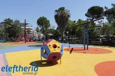 Αναβαθμισμένη και σύγχρονη παιδική χαρά στo Πάρκο της Μεσσήνης (βίντεο-φωτογραφίες)