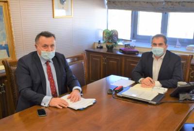 Καλαμάτα: Βασιλόπουλος με Χαλαβατσιώτη για εξέλιξη πανδημίας