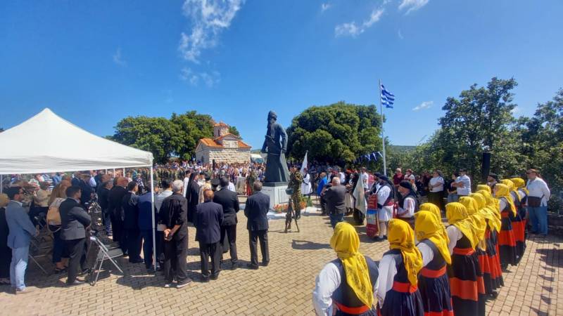 Τιμήθηκε η επέτειος των 200 χρόνων  της μάχης του Μανιακίου (βίντεο)