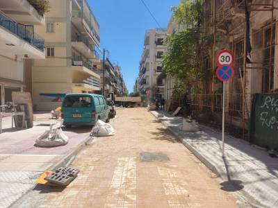 Στην κυκλοφορία σήμερα η Αριστοδήμου - Ξεκινούν αύριο οι εργασίες στην οδό Σιδ. Σταθμού