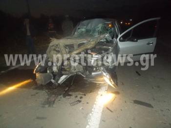 Τροχαίο με 2 νεκρούς στην Ε.Ο. Πύργου - Κυπαρισσίας