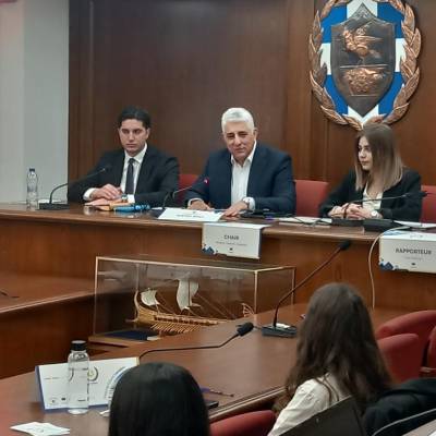 Σε συνέδριο προσομοίωσης ευρωπαϊκών και διεθνών θεσμών ο Καφαντάρης