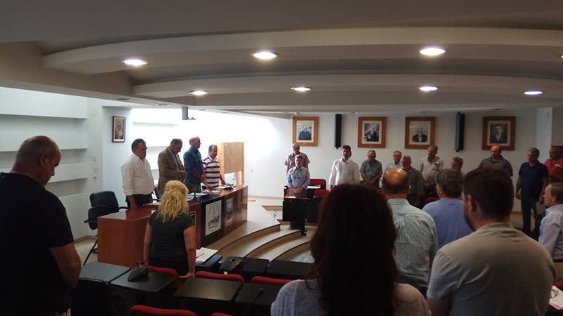Ενός λεπτού σιγή στο Δημοτικό Συμβούλιο Μεσσήνης