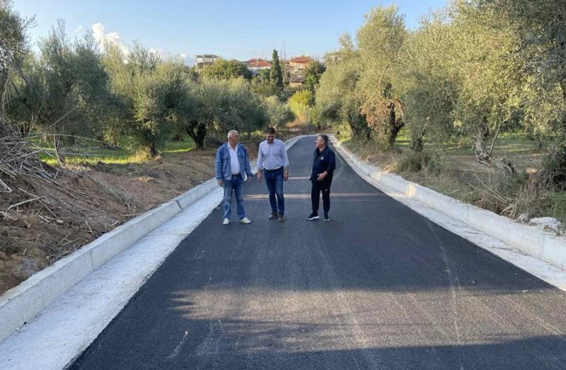 Ασφαλτοστρώσεις αγροτικών δρόμων στον Δήμο Μεσσήνης