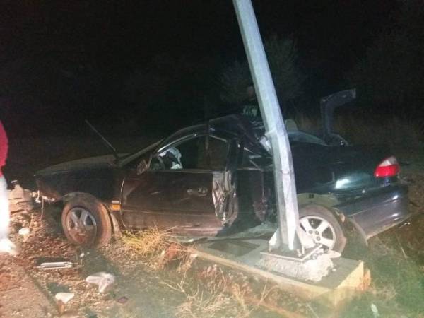 Τροχαίο με δύο τραυματίες στην ΕΟ Κυπαρισσίας - Φιλιατρών