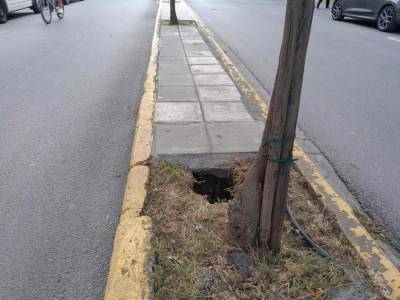 Επικίνδυνη λακκούβα