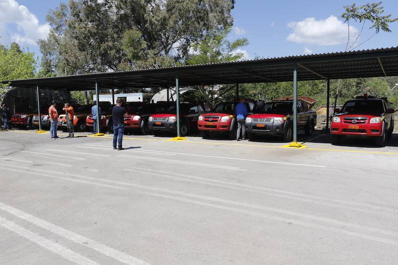 Στα χωριά του Δήμου Καλαμάτας τα δημοτικά πυροσβεστικά (βίντεο)